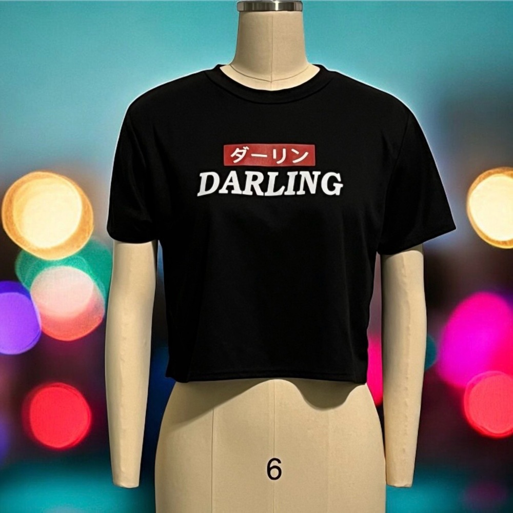 Forever21 "Darling" Boxy Crop Top